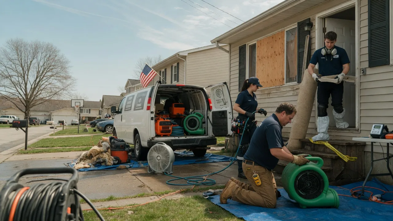 Water Damage Restoration in Blackwell, OK near me